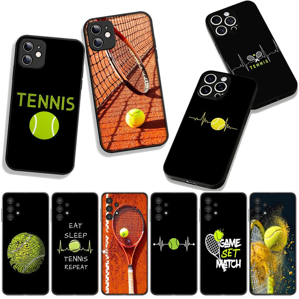 For Motorola Moto G54 G05 G24 G55 G75 G85 G15 G57 G86 Power Edge 50 30 Fusion Neo Pro Case Coach Eat Sleep Tennis Repeat Ball