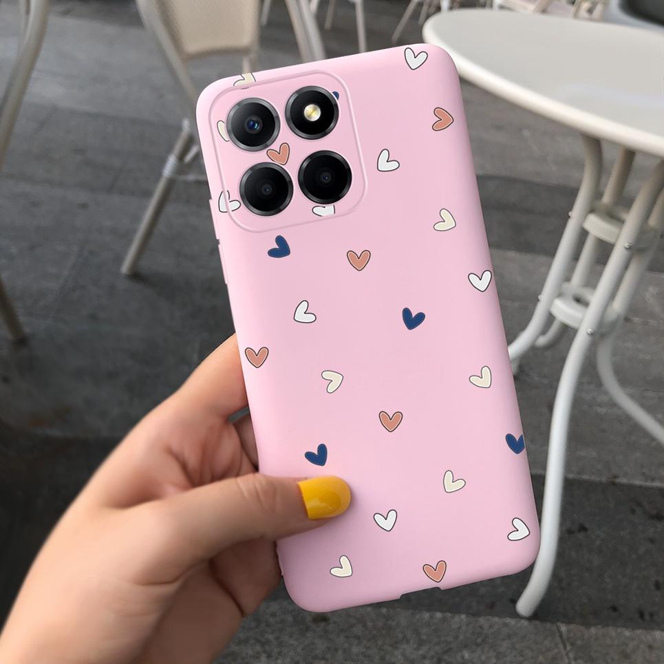 For Honor 70 Lite Case Soft Silicone TPU Phone Back Cover For Huawei Honor 70Lite Honor70 Lite Cases Couple Heart  Funda Coque