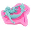 3D Beauty Mermaid Fairy Silicone Fondant Mould Cake Decor Chocolate Baking Mold