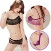 2pcs Sexy LACE Corset Teddy DRESS Fashion BIKINI Women Fetish Babydoll Open Cup BACKLESS Underwear Erotic Lingerie Fishnet Pant