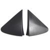 Left+Right Side Rearview Mirror Triangle Corner Cover Trim For Toyota Yaris US 2005-2008 60118-0D100/52030 60117-0D100
