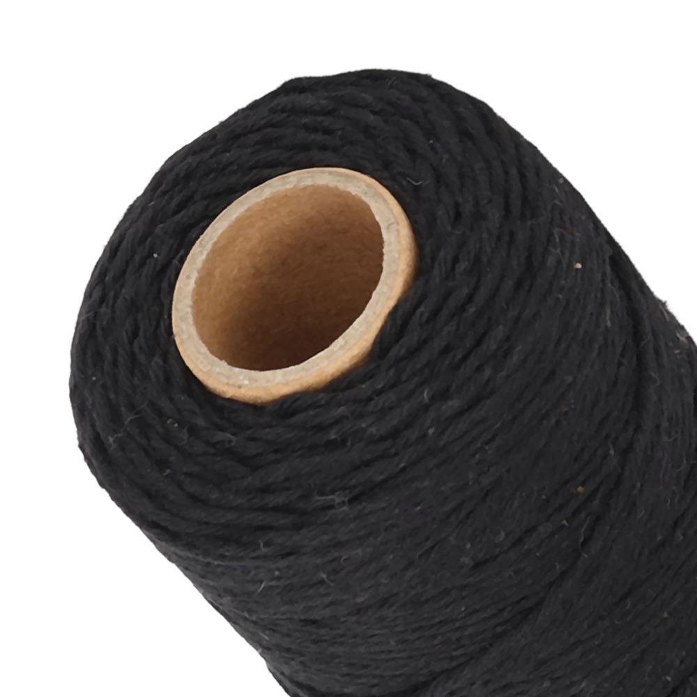 3Pcs 984 Feet Length Cotton Twine Soft Texture Packing String Durable Jute String  For Gift Wrapping