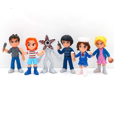 Popular New Products 3.5-inch Monster Story Man Eating Flower Doll Handmade Model Cake Desktop Decoration Ornament Bag 6 Styles
