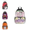Kuromi Children's Backpack With Cute Cartoon Design And Oxford Fabric