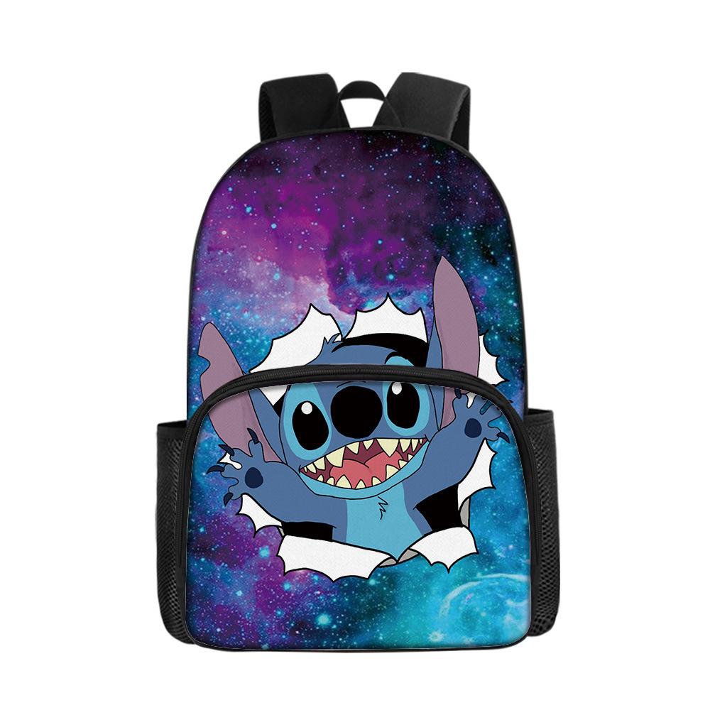 School Bag Stitc Backpack Backpack Oxford Cloth Double Layer Backpack School Bag