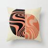 Decorative Home Pillow Case Cushion Covers  Nordic    Morandi Shape Geometric Abstract Bed X Yellow