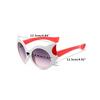 New Cute Cartoon Cat Anti UV400 Sun Glasses Kids Dresses Ornament For Girls