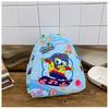 Patrick Spongebob Star Sports Surfing Eating Popcorn Printed Children Backpack