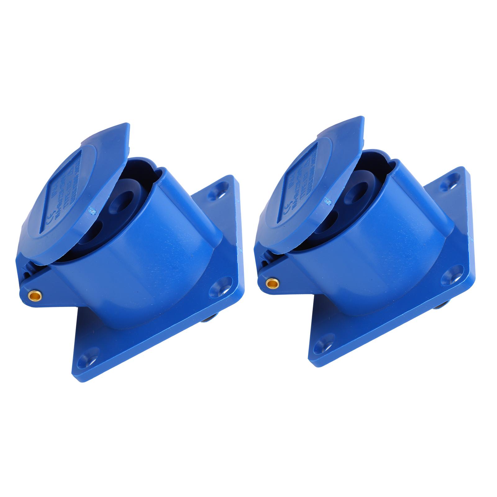 

2Pcs промислова розетка однофазна 3Pin вибухозахищена водонепроникна 16A 3 отвори 220250V