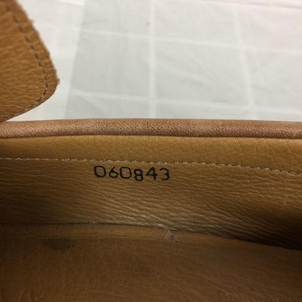 Paraboot Vamp Shoes Size 26.026.5 Brown Leather Slip-On Vintage(USED)