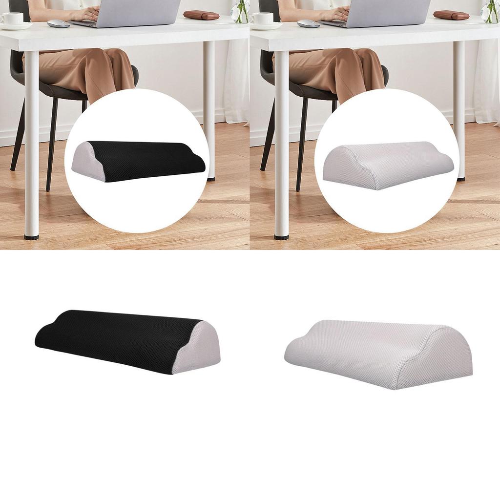 Foot Rest for Under Desk Supports Posture Portable Washable Office Foot Stool Leg Rest Cushion for Home Travel Desks Gaming Car