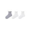 Girls' Breathable Lace-Trim Socks 3-Pair Pack