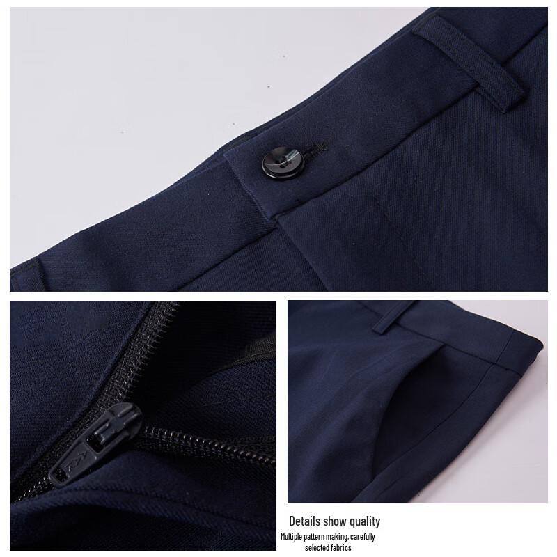 Troloman Unisex Business Professional Suit Pants