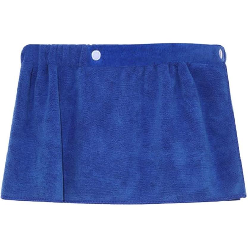 Men Soft Wearable Bath Towel Short Pants Soft Mircofiber Swimming Beach Towel Blanket Toalla De Playa (Color : Gray, Size : 27 x 140cm)