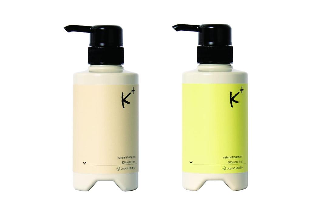 K+ natural treatment: An amino acid-based organic treatment that is safe for sensitive skin and babies [sold exclusively at salons]