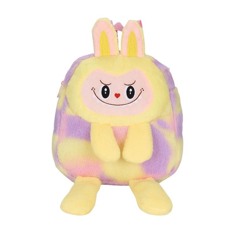 Backpack Doll Cartoon With Adjustable Shoulder Straps And Design Zipper