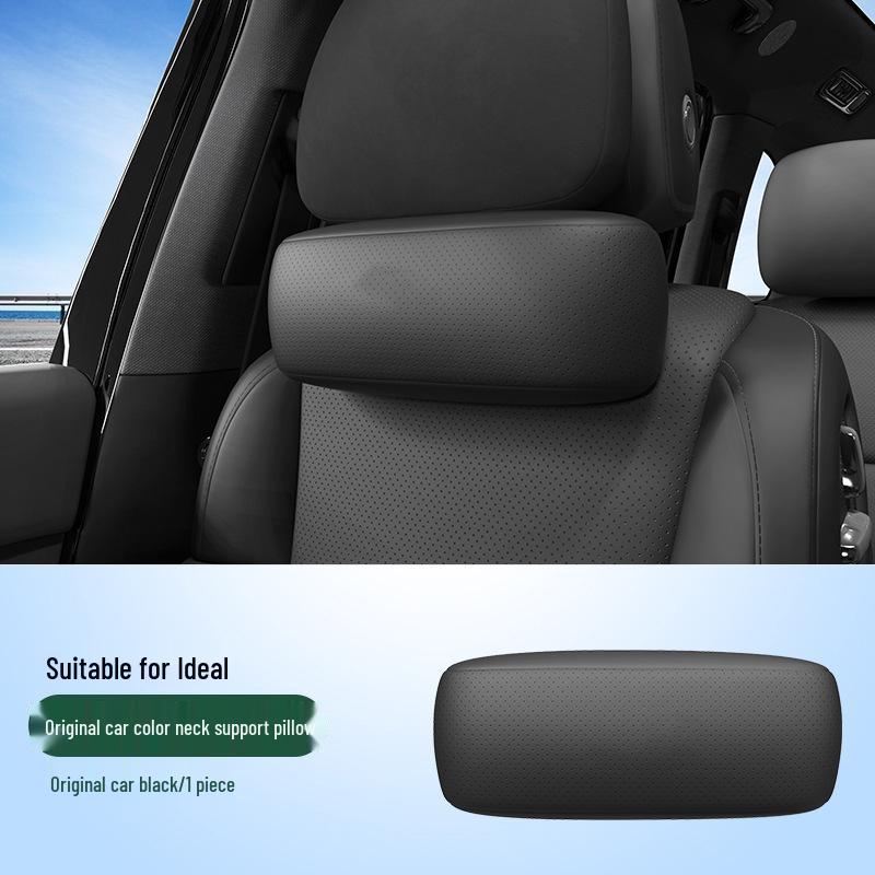 Ideální L6L7L8L9MEGA Semišová opěrka hlavy, krku a bederní opěrka pro automobily