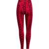 adidas Ivy Park Allover Comfortable Printed Leggings Women Leggings Red Black HH9822