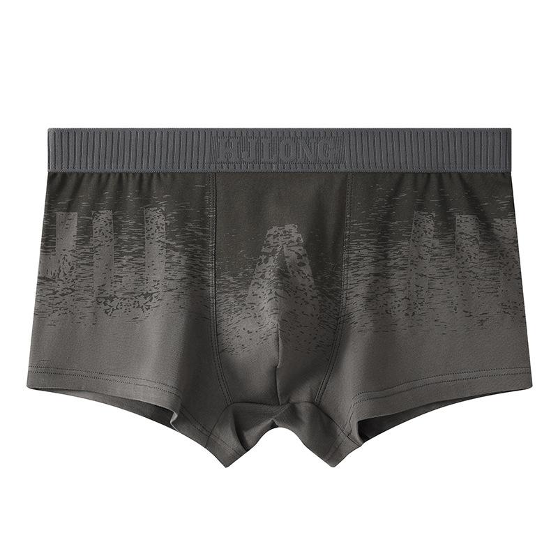

1/3 шт. боксеры мужские нижнее белье модные новые боксеры мужские свободные трусы мужские дышащие трусы размер L-3XL 3XL темно-серого