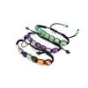 Hand-Woven Colorful Crystal Bracelet Rectangular Stone Yoga Bracelet B62