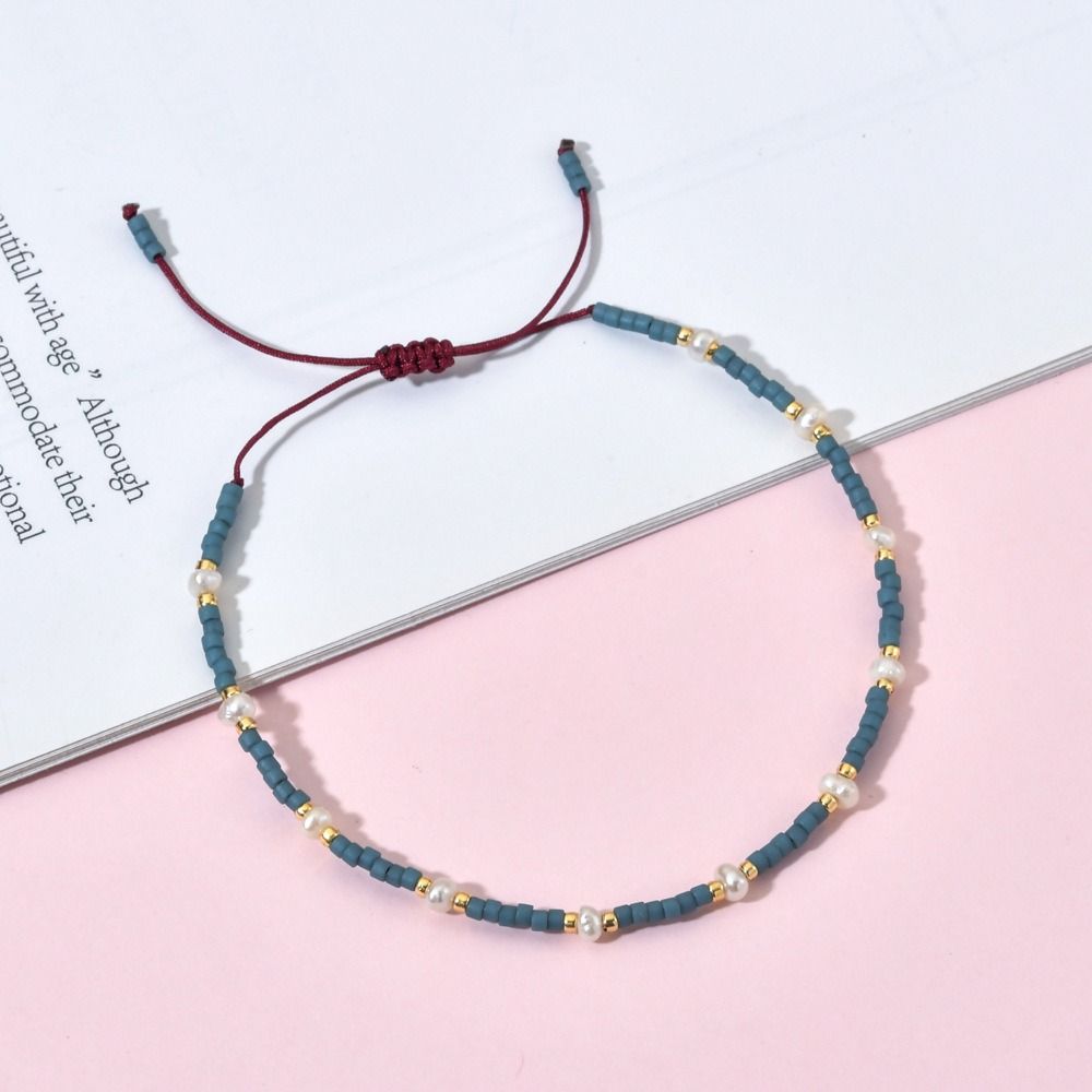 Thin Design Beaded Bracelet Bohemian Style Hand-woven Bracelet Friendship Bracelet Daily Casual