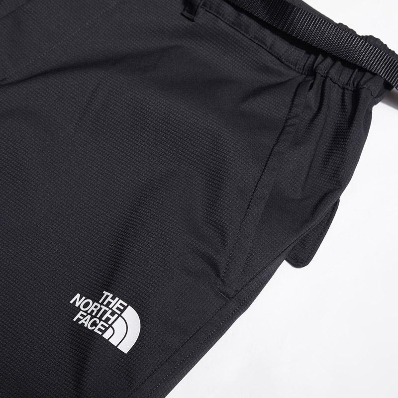 THE NORTH FACE Casual Pants Men's Black Moderate Straight Fit Pants NF0A83PT-JK3
