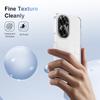 KEYSION Transparent Case for Realme C55 Soft TPU+PC Anti-slip HD Clear Shockproof Phone Cover for OPPO Realme C53 C51