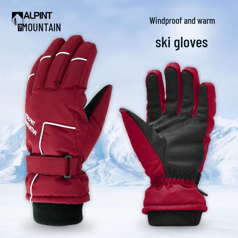 ALPINT MOUNTAIN Men s Winter Windproof Thermal Gloves