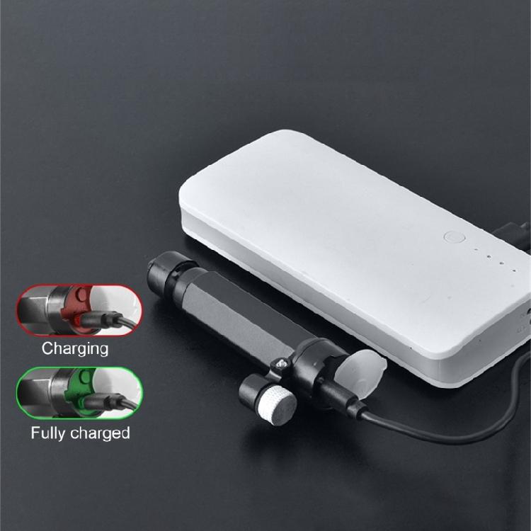 Fishing Rod Light 2 Gear Brightness Adjustable Bridge Raft Light Rechargeable Raft Fishing Light Rod Tip Fishing Light