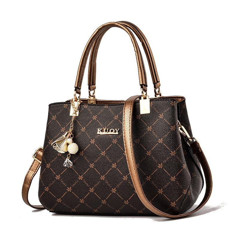 Women's bag bag bag women's summer messenger bag large capacity fashionable women's handbag middle-aged mother bag