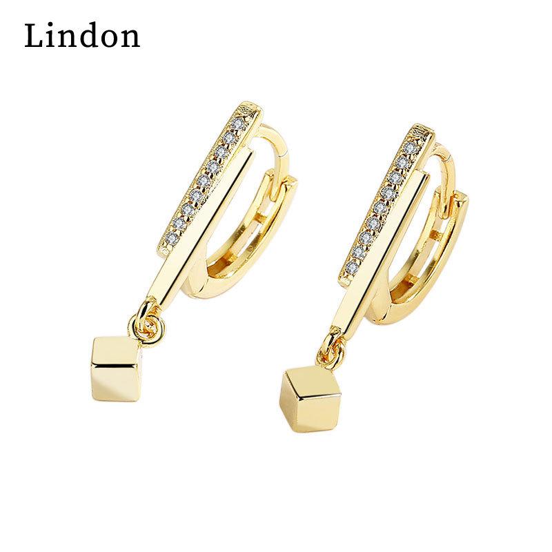 

Линдон Медный сплав Циркон Серьги Капли Серьги Для женщин Свадебная вечеринка Подарки