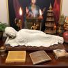 Shakyamuni Liggande position Buddhastaty Zen-entusiaster grundaren av buddhismen Hem, Rum, Kontor, Bil Dekoration, Staty