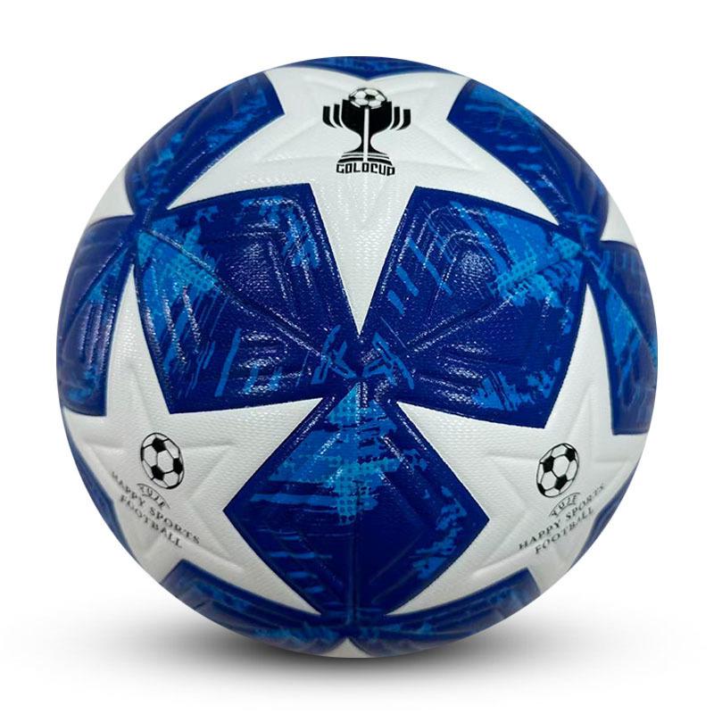 Liga mistrů Série Velikost 5 Fotbalový míč z PU odolného proti opotřebení pro dospělé soutěže/venkovní sporty