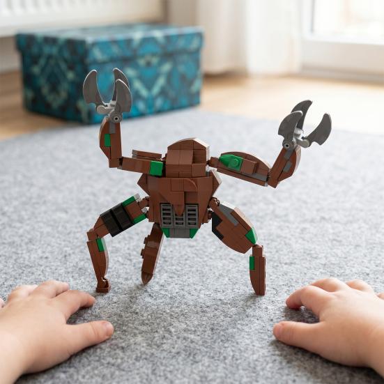 Yousheng Movie Inspired Rock Aliens Building Block Toy Space Science Fiction Film Character Brick Assembly Toy Decoration Sci-Fi Movie Fans