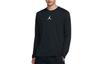 23 Alpha Fitted T Shirts Men's Black Crew Neck Moderate Straight Fit 926437-010