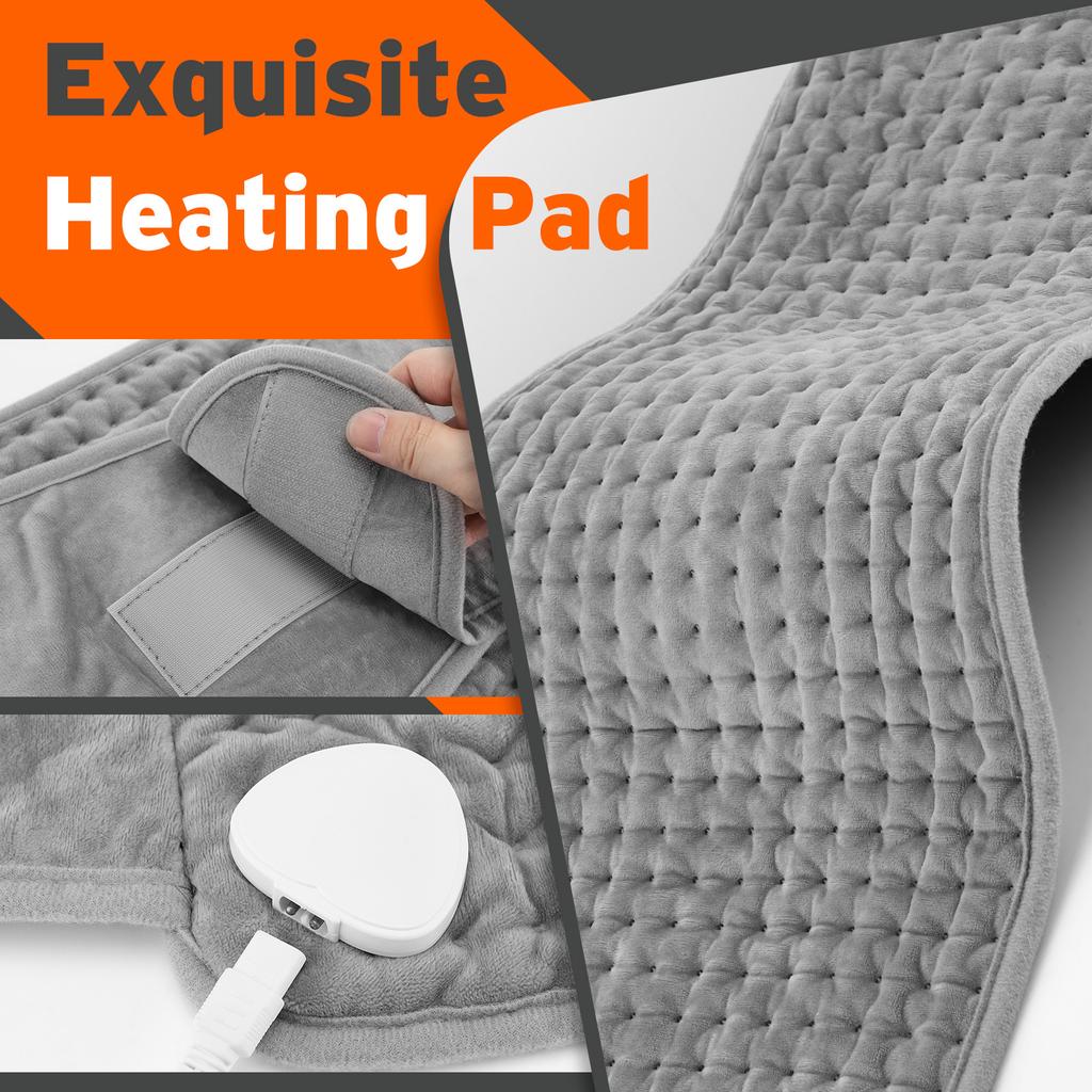 Back Heating Support Belt Electric Waist Brace 9-Level Adjustable Temperature Warm Back Belt Abdomen Warmer Lumbar Support Pad