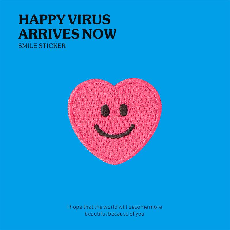 

Смайлик «Три любви», наклейка на ткань с цветком, нашивка с вышивкой «Любовь к одежде», футболка, брюки, дырки, субсидия на самоклеящийся и бесшовный ремонт 3 #love 32mm_30mm * plant flower