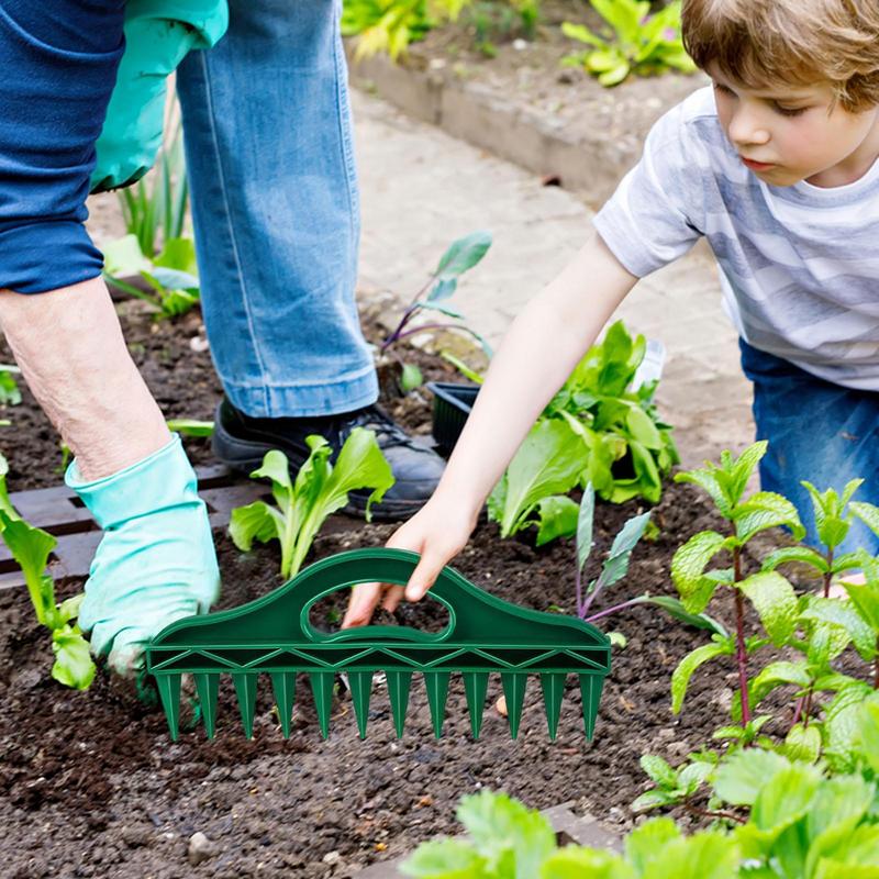 Seedling Sowing Tool Handheld Vegetable Sowing Seeder Hole Puncher Seeding Supplies Planting Hand Tool for Garden Farmlands