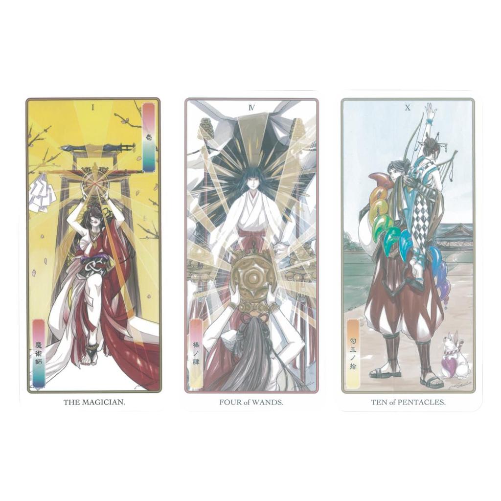 Japanese Mythology Extreme 6th Edition Naoki Yamamoto 83 Cards with Japanese Instructions Tarot, [Authentic]