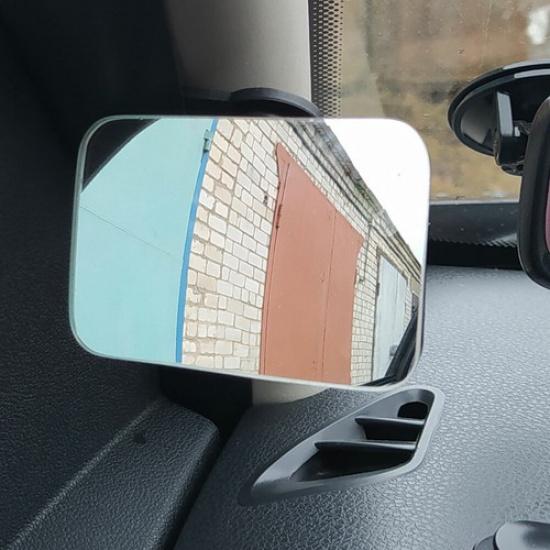 Car Rear View Convex Blind Spot Mirror 360°Wide Angle Safety Parking Auxiliary
