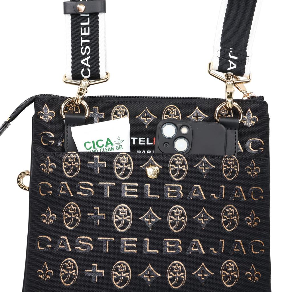 Castelbajac Cite Shoulder Bag No. 89151 Black