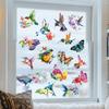 Hummingbird and Butterfly Theme Window Stickers for Living Room, Bedroom, Kitchen, Balcony and Glass Doors