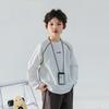 Boys' Long Sleeve T-Shirt: 2025 Spring & Autumn Style, Round Neck, Outdoor Trendy Top for Kids
