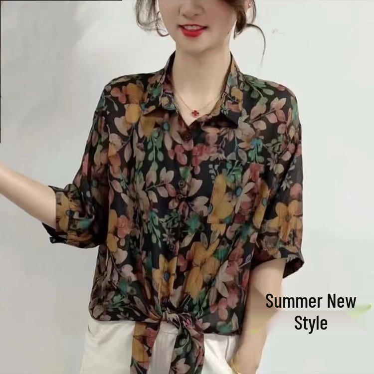 2026 Spring/Summer Retro Artistic Cotton Linen Square Neck Long Sleeve Shirt - Women s Loose, Versatile, Slimming Spring Top L