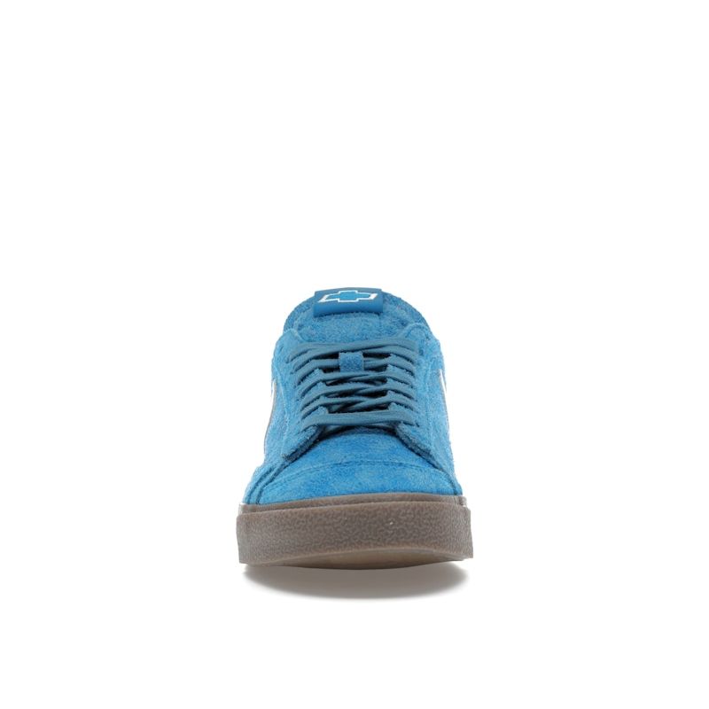 Nike Devin Booker X Chevrolet X Blazer Low Surf Blue Unisex Sneakers Sail Gum-Dark-Brown HV2197-400