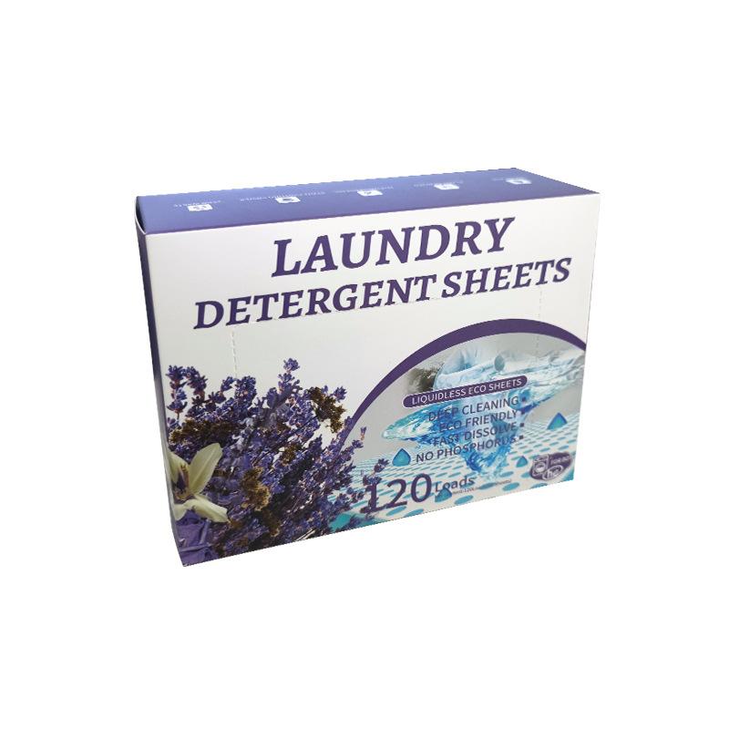 Nano concentrated laundry tablets multi-effect laundry lasting fragrance foreign trade portable household bubble paper