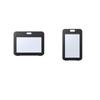 Double Sided ID Badge Holders Sleeve 10 Pack with Clear Viewing Window for Office Staff, Students and Event Badge Display