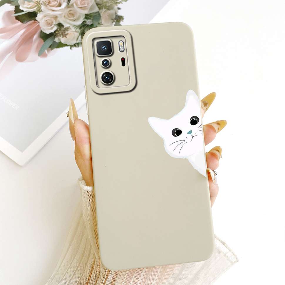 For Redmi Note 10 Pro China 6.6" Case Simple Cute Cartoon Rabbit Silicone Back Cover For Redmi Note 10Pro 10 PRO 5G Phone Cases
