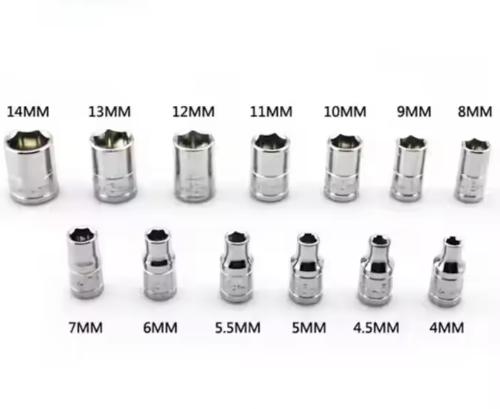 Factory Direct Sale  Hard Case 46-Piece Auto Repair Socket Wrench Set with Screwdriver and Ratchet Tools