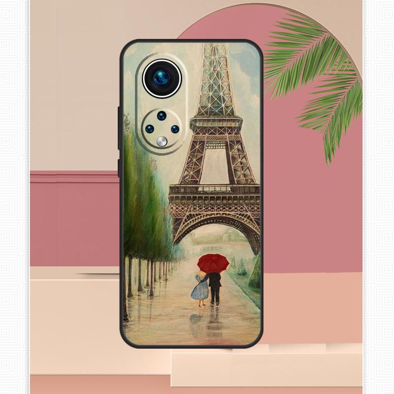 

France Paris Eiffel Tower Case For Honor Magic 7 Lite 5 6 8 Pro Honor 400 200 X9c X9b X9a X8b X8a X8c 50 70 90 Cover Honor 400